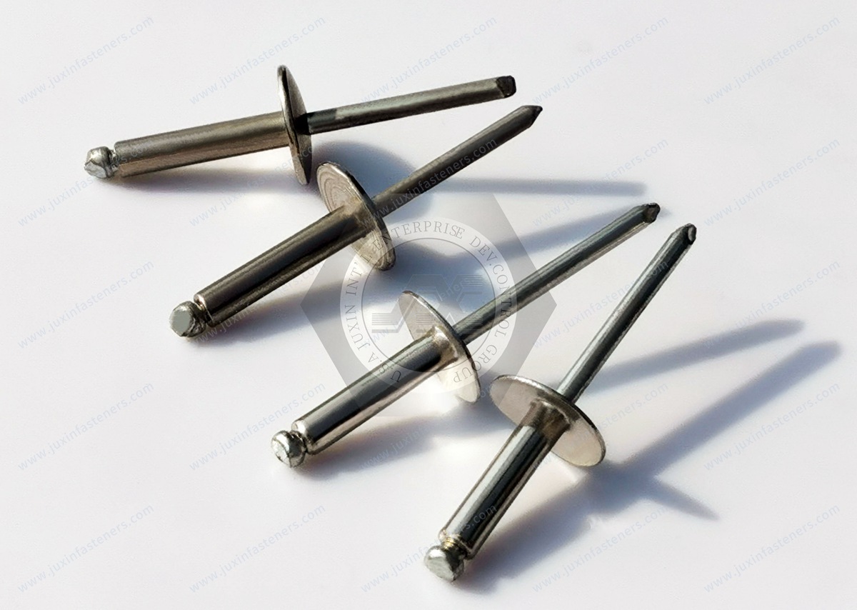 Open end Large Flange Stainless Steel blind rivet Open end Large Flange Stainless Steel blind rivet