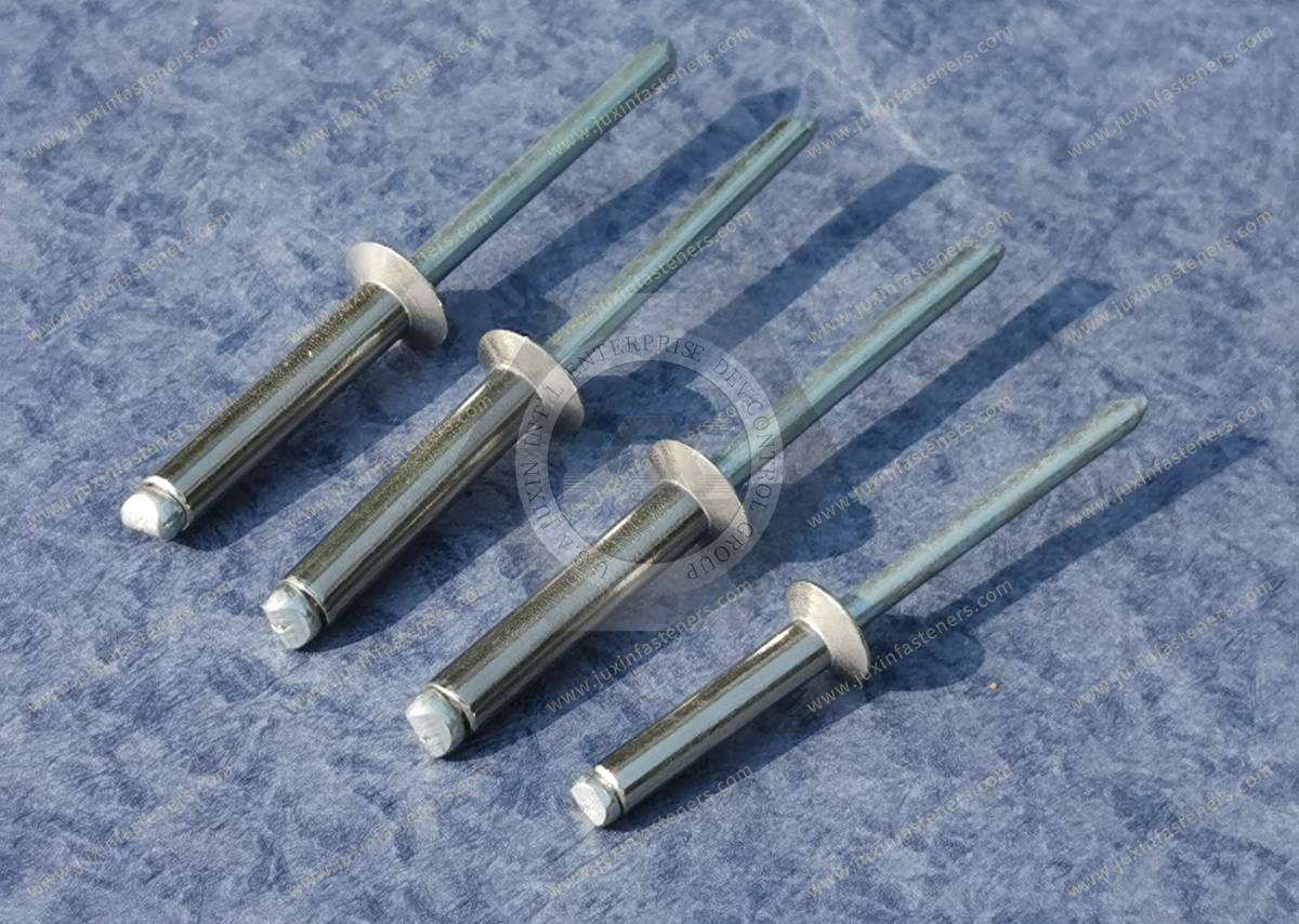 Open end 120 °Countersunk head Stainless Steel blind rivet Open end 120 °Countersunk head Stainless Steel blind rivet