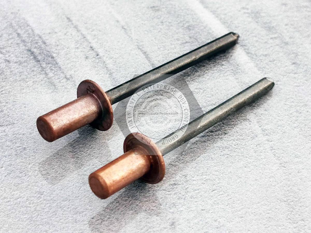 Close End Domed Head Copper Blind Rivets Close End Domed Head Copper Blind Rivets