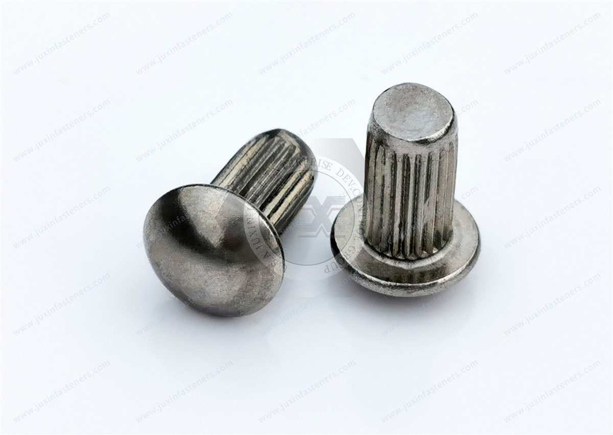 Screws Nails Round Head Name Plate Knurled Rivet