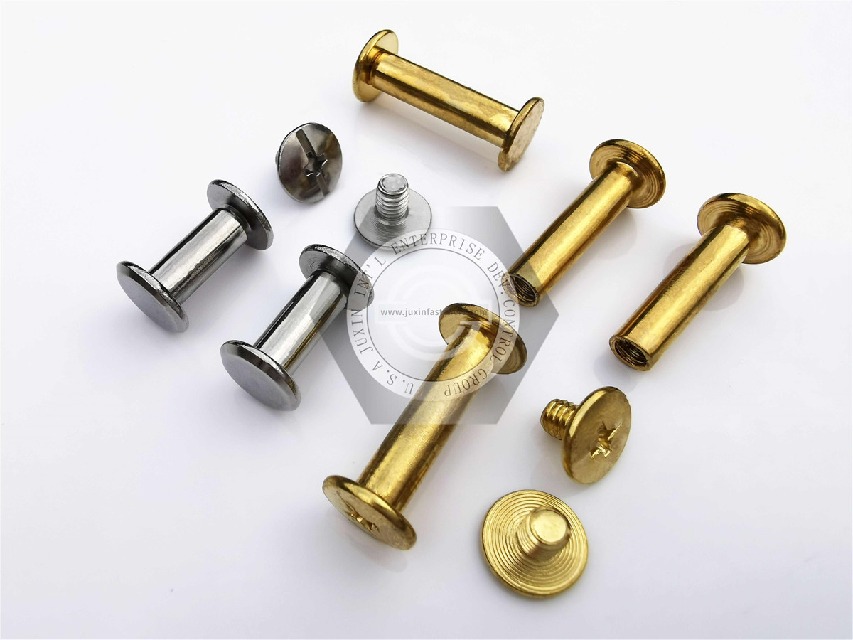 Steel and Brass Tubular Threaded Rivets Steel and Brass Tubular Threaded Rivets