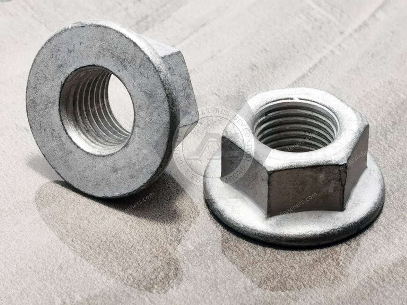 High-Strength Steel Hexagon Flange Nuts High-Strength Steel Hexagon Flange Nuts