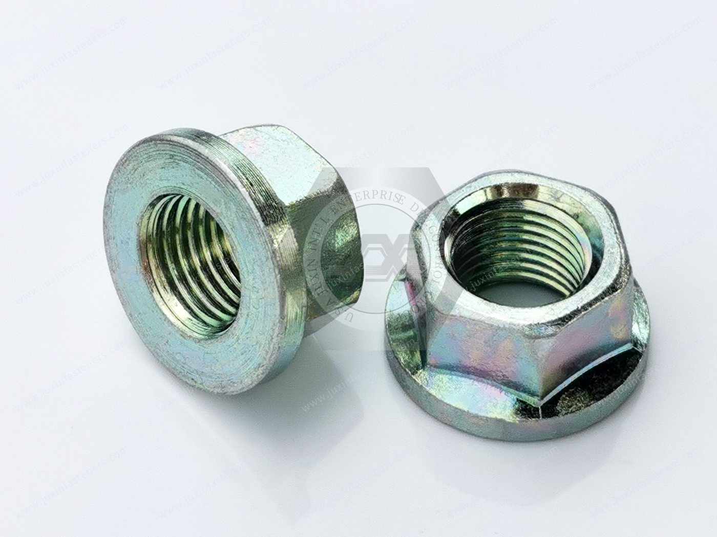Hexagonal flange jam nut Hexagonal flange jam nut