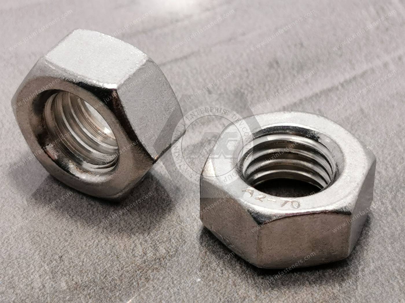 Metric 18-8 Stainless Steel Hex Nuts Metric 18-8 Stainless Steel Hex Nuts