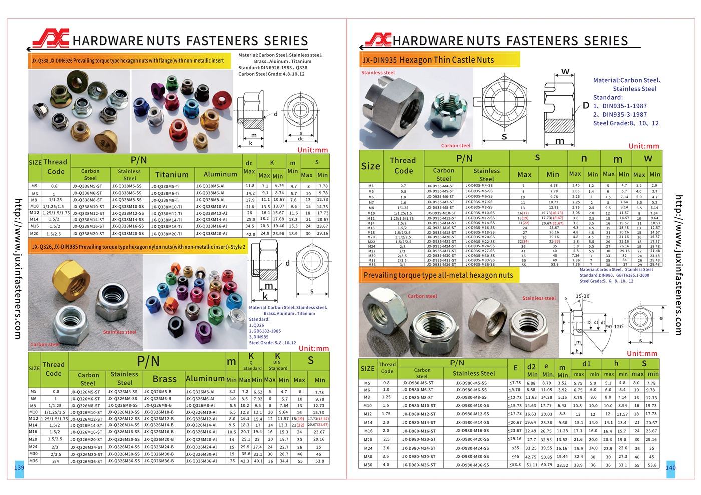Aluminum Nylon-Insert Locknuts Aluminum Nylon-Insert Locknuts