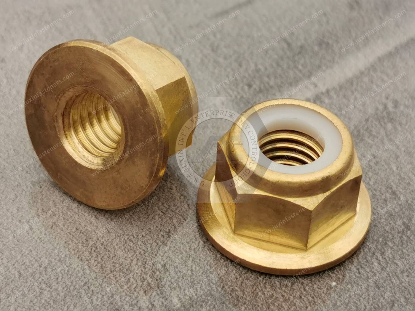 Brass Nylon-Insert Locknuts Brass Nylon-Insert Locknuts