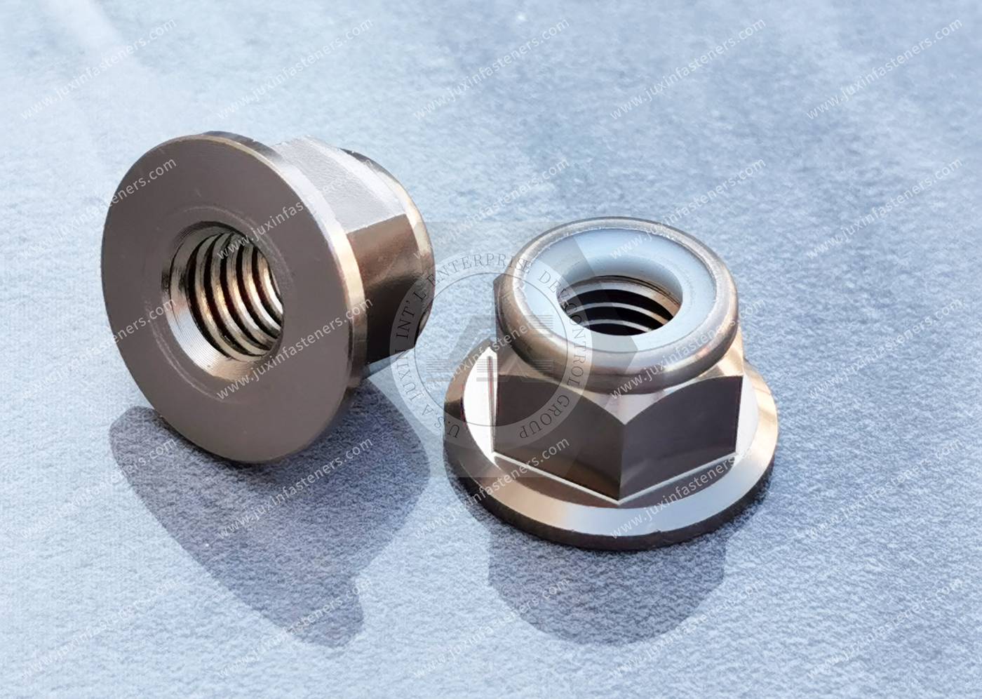 Aluminium Nylon-Insert Flange Locknuts Aluminium Nylon-Insert Flange Locknuts