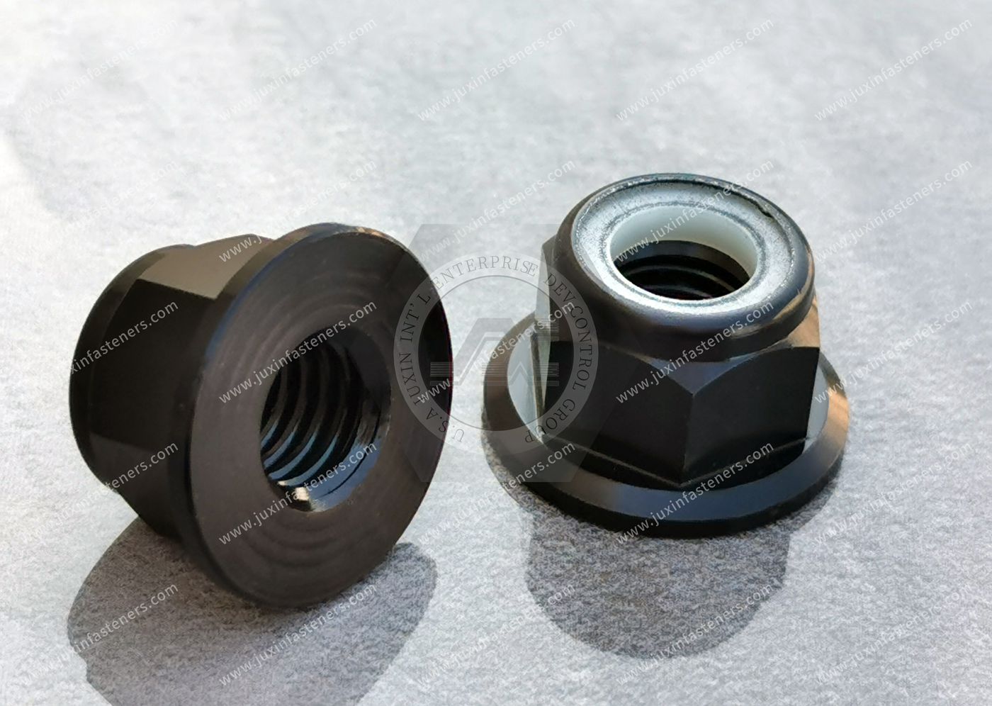 Aluminium Nylon-Insert Flange Locknuts Aluminium Nylon-Insert Flange Locknuts
