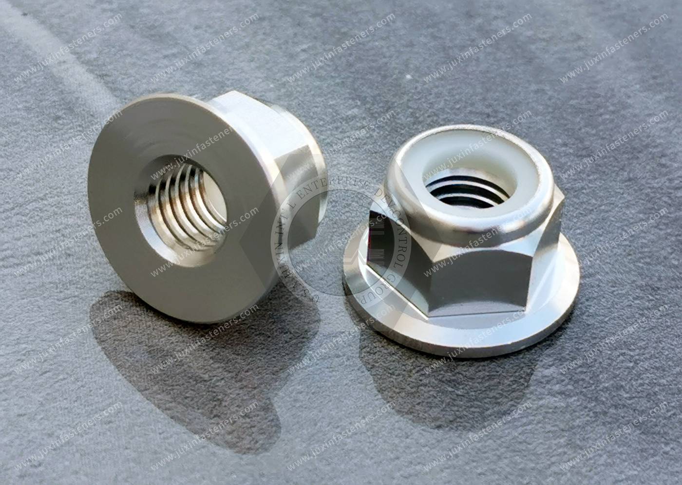 Aluminium Nylon-Insert Flange Locknuts Aluminium Nylon-Insert Flange Locknuts