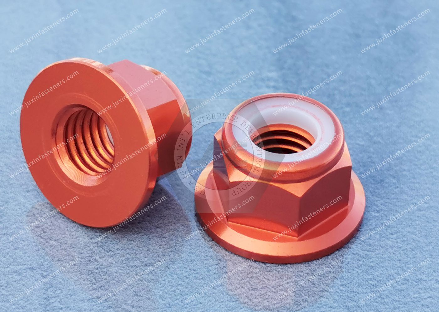 Aluminium Nylon-Insert Flange Locknuts Aluminium Nylon-Insert Flange Locknuts