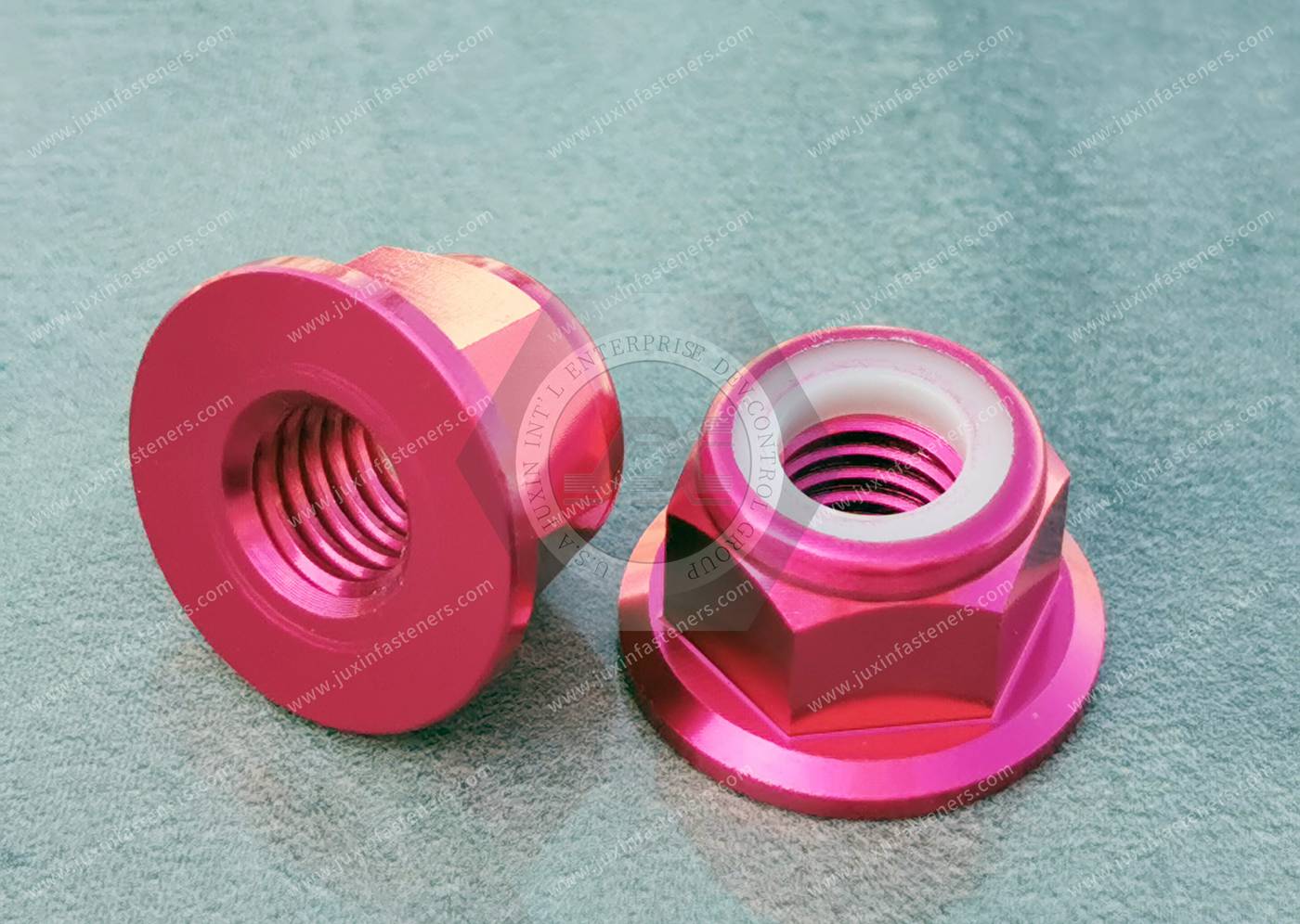 Aluminium Nylon-Insert Flange Locknuts Aluminium Nylon-Insert Flange Locknuts