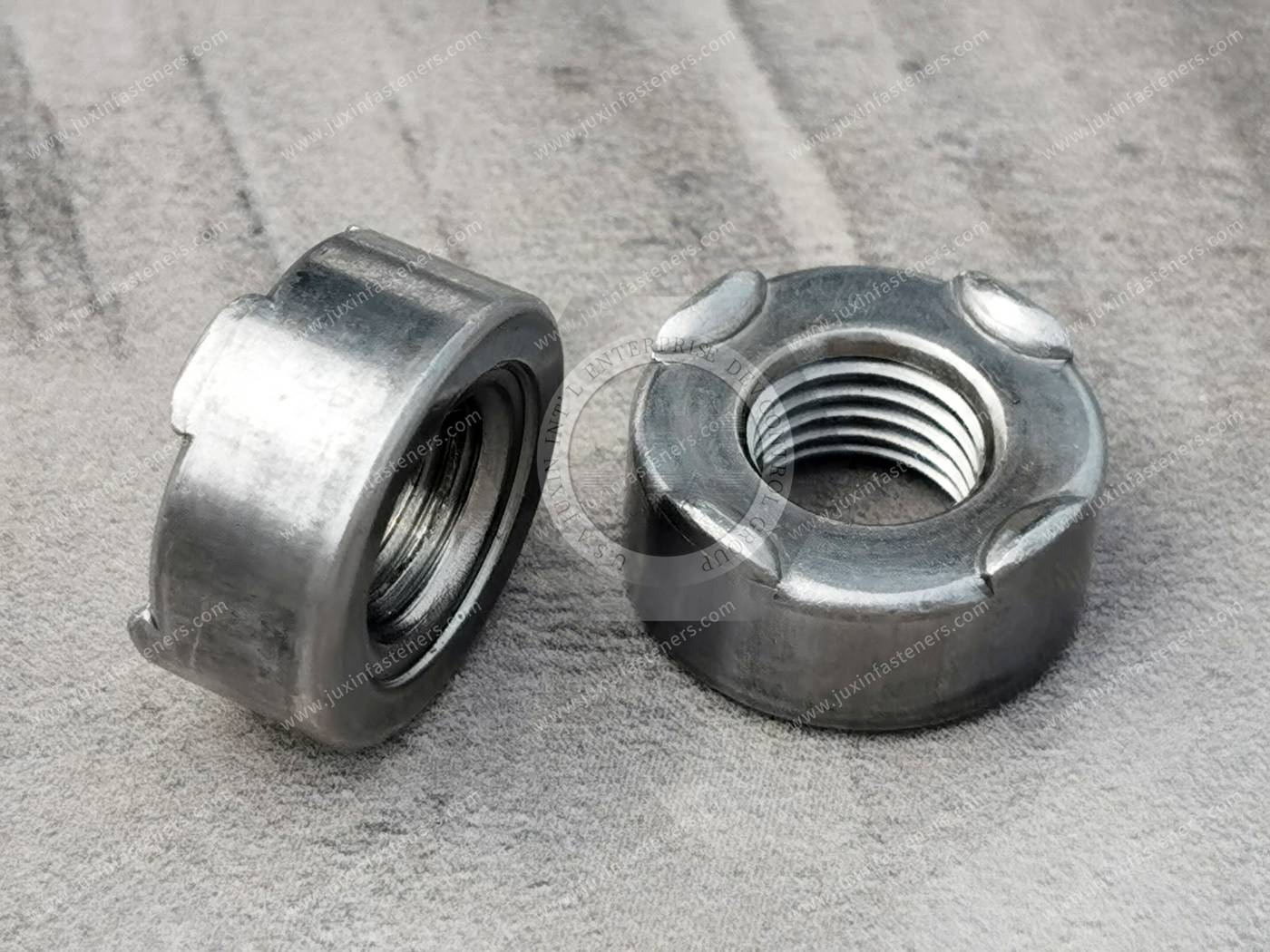 Round-Base Weld Nuts with Projections Round-Base Weld Nuts with Projections