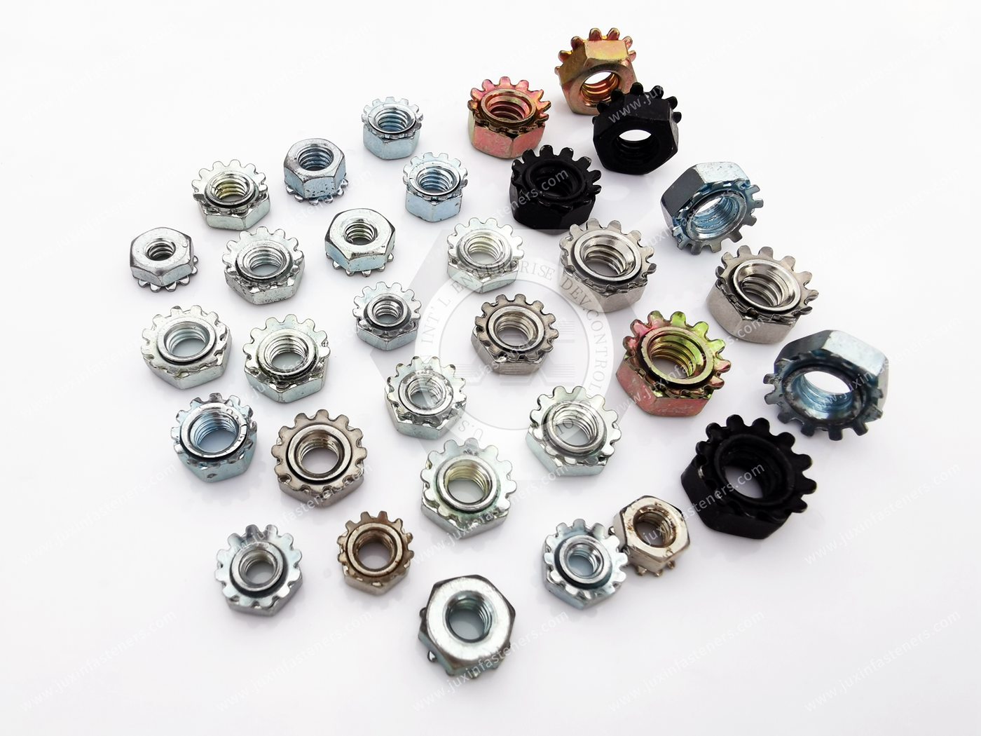 Locknuts with External-Tooth Lock Washer Locknuts with External-Tooth Lock Washer