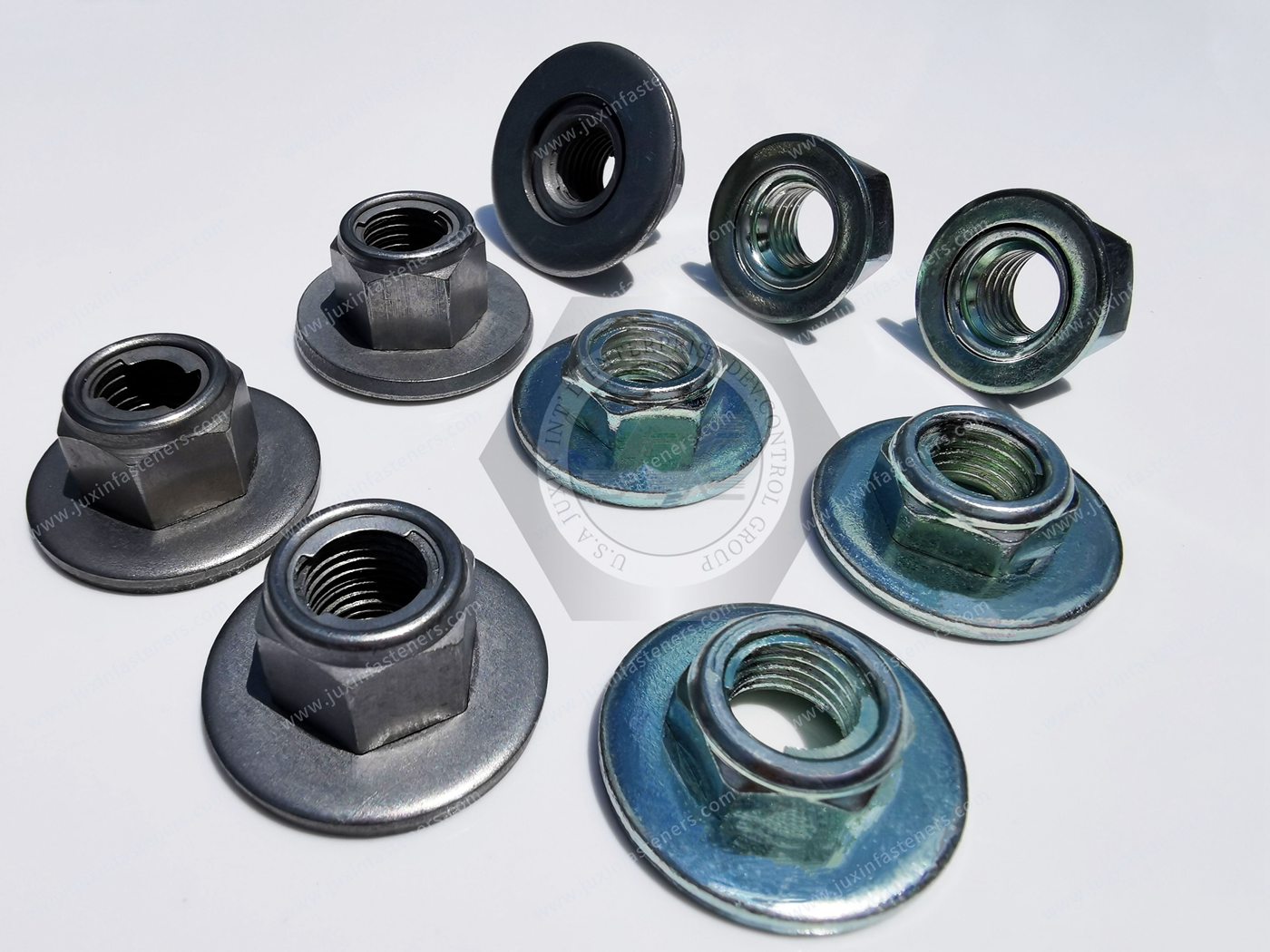 Hexagon flange washer nut Hexagon flange washer nut