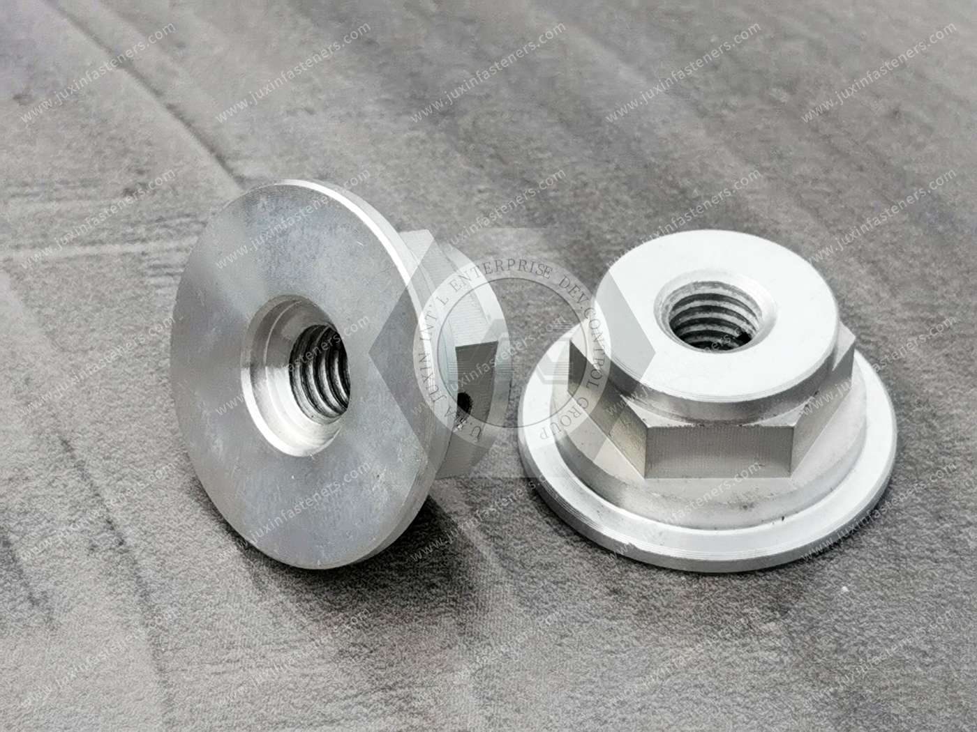 Aluminum alloy flange nut Aluminum alloy flange nut