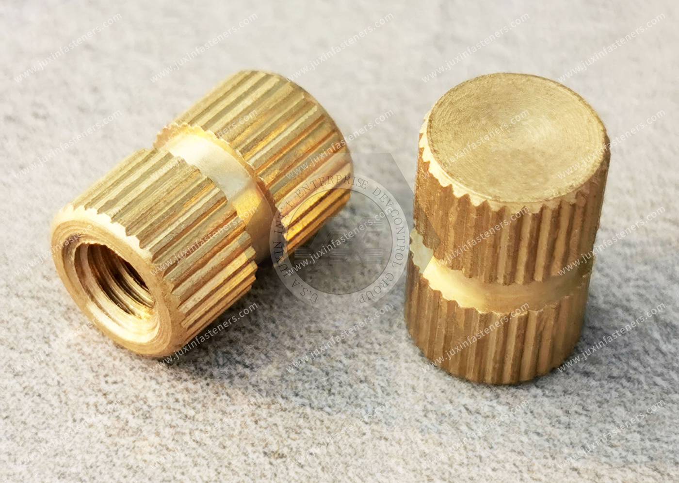 Closed Insert Nuts For Plastics Mouldings - Round Without Shoulder - Type JX-DIN16903Q No downturn orientation Closed Insert Nuts For Plastics Mouldings - Round Without Shoulder - Type JX-DIN16903Q No downturn orientation