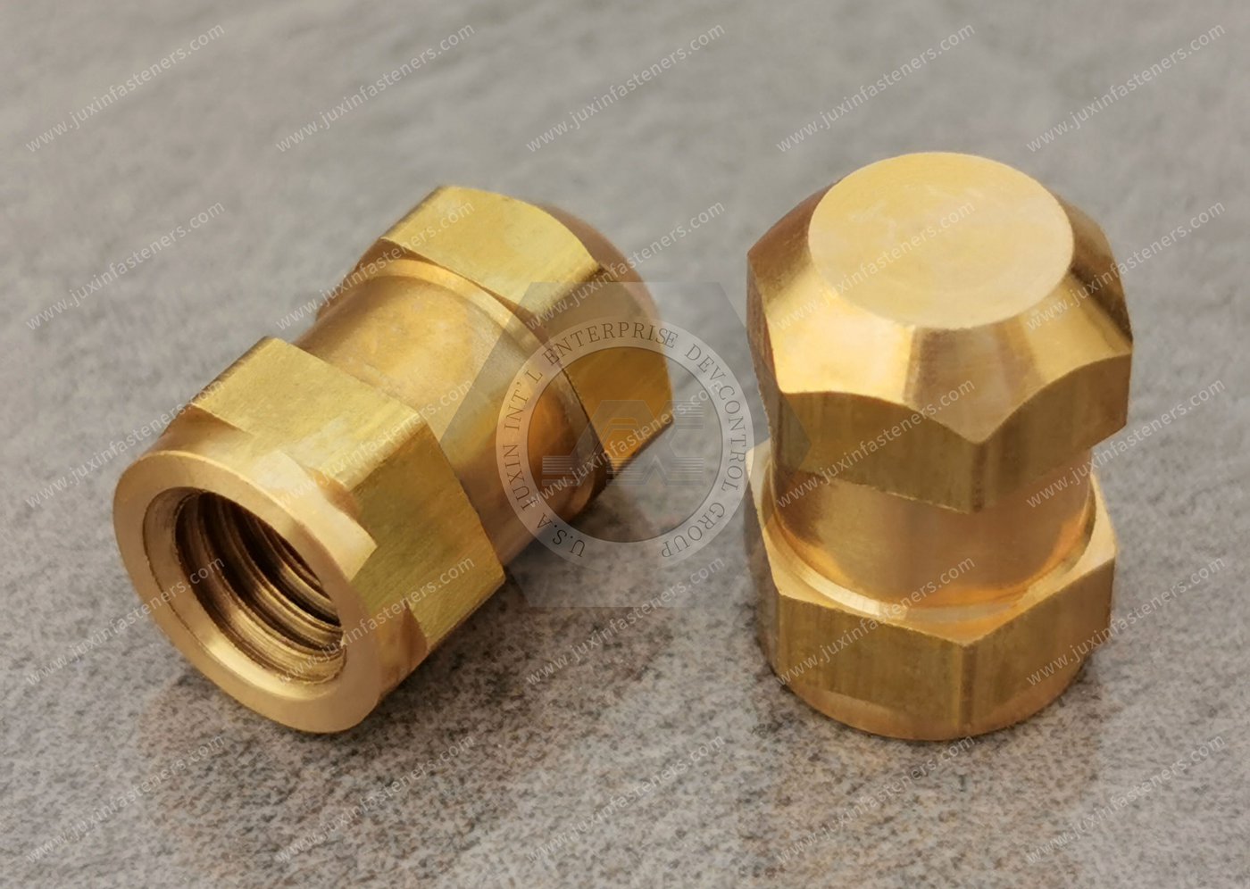 Closed Insert Nuts With Disk For Plastics Mouldings - Hex With Shoulder - Type JX-DIN16903R Closed Insert Nuts With Disk For Plastics Mouldings - Hex With Shoulder - Type JX-DIN16903R