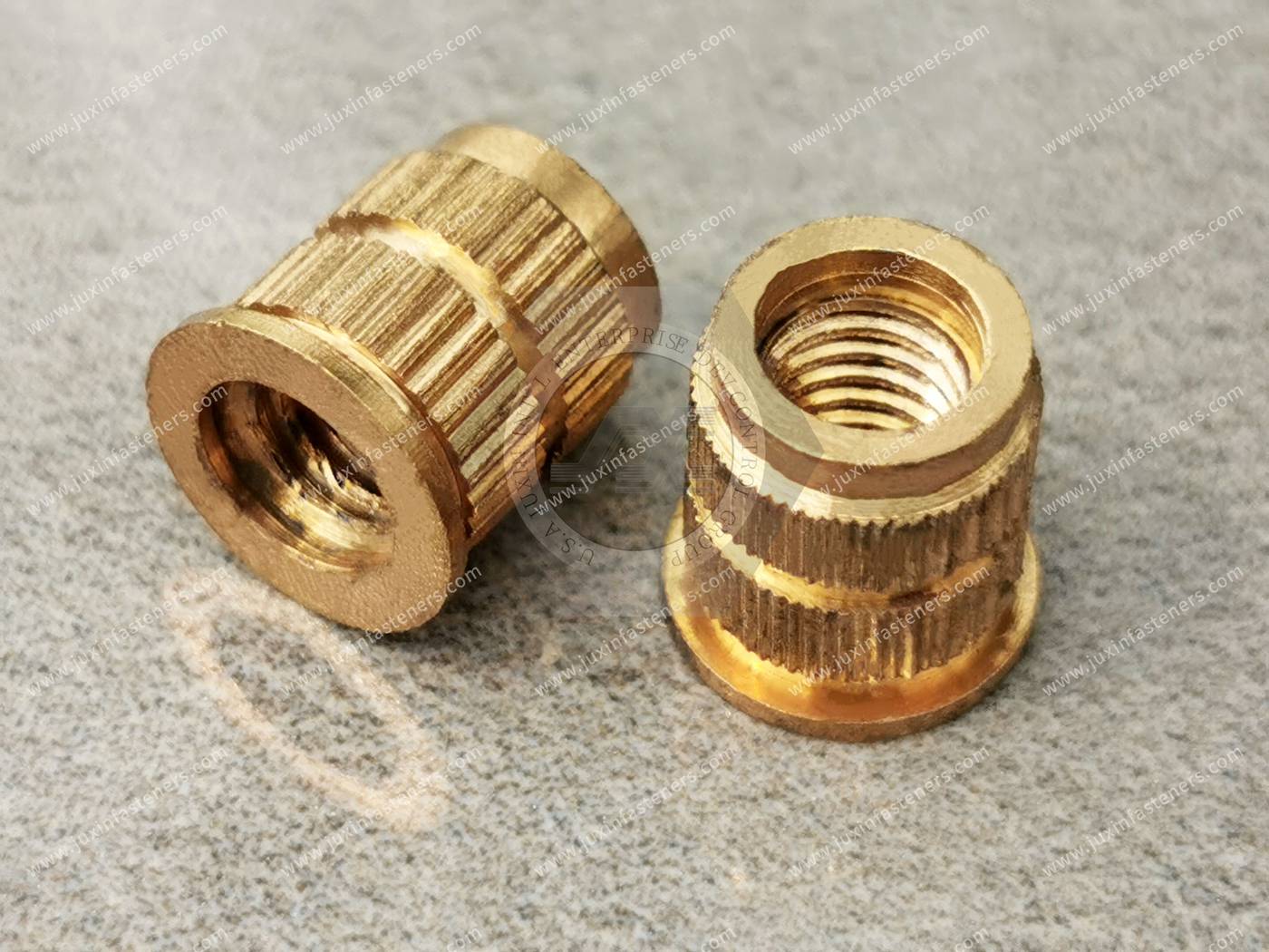 Brass Heat-Set Inserts for Plastic Brass Heat-Set Inserts for Plastic