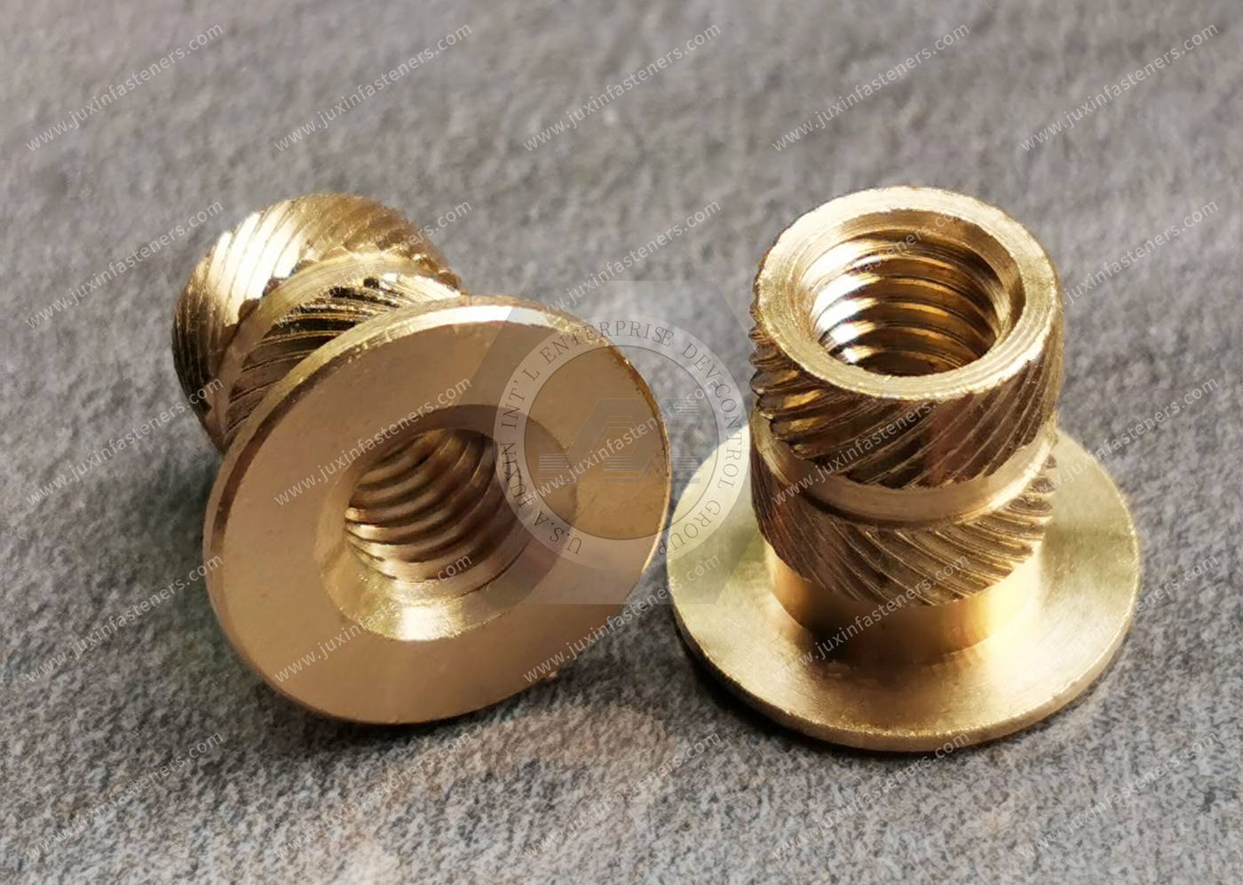 M6 Brass Tapered Heat-Set Inserts for Plastic M6 Brass Tapered Heat-Set Inserts for Plastic