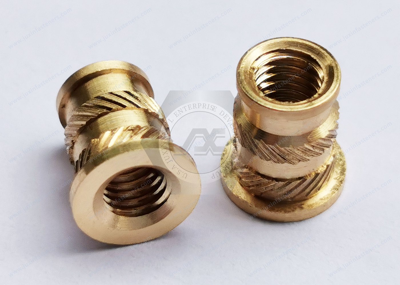 M6 Brass Tapered Heat-Set Inserts for Plastic M6 Brass Tapered Heat-Set Inserts for Plastic