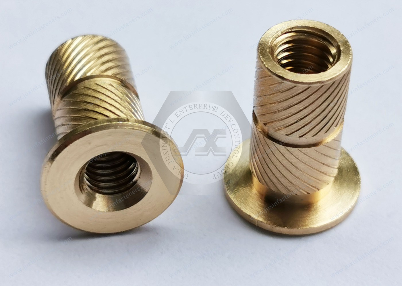 M5 Brass Tapered Heat-Set Inserts for Plastic M5 Brass Tapered Heat-Set Inserts for Plastic