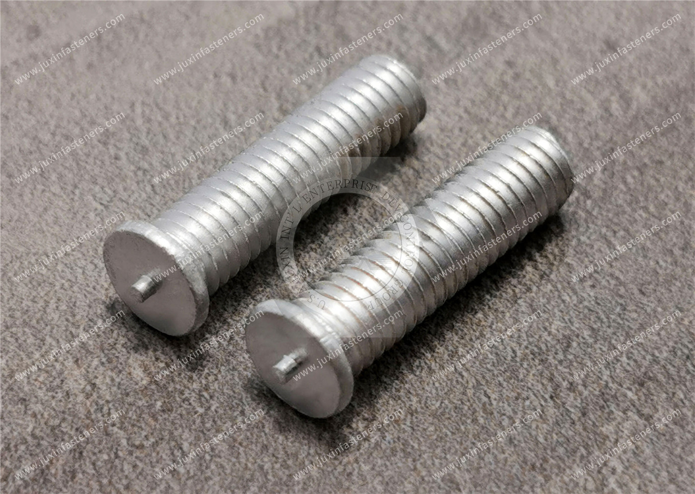 Aluminum Stud Welding with Tip Ignition - Threaded Stud - Type PT Aluminum Stud Welding with Tip Ignition - Threaded Stud - Type PT