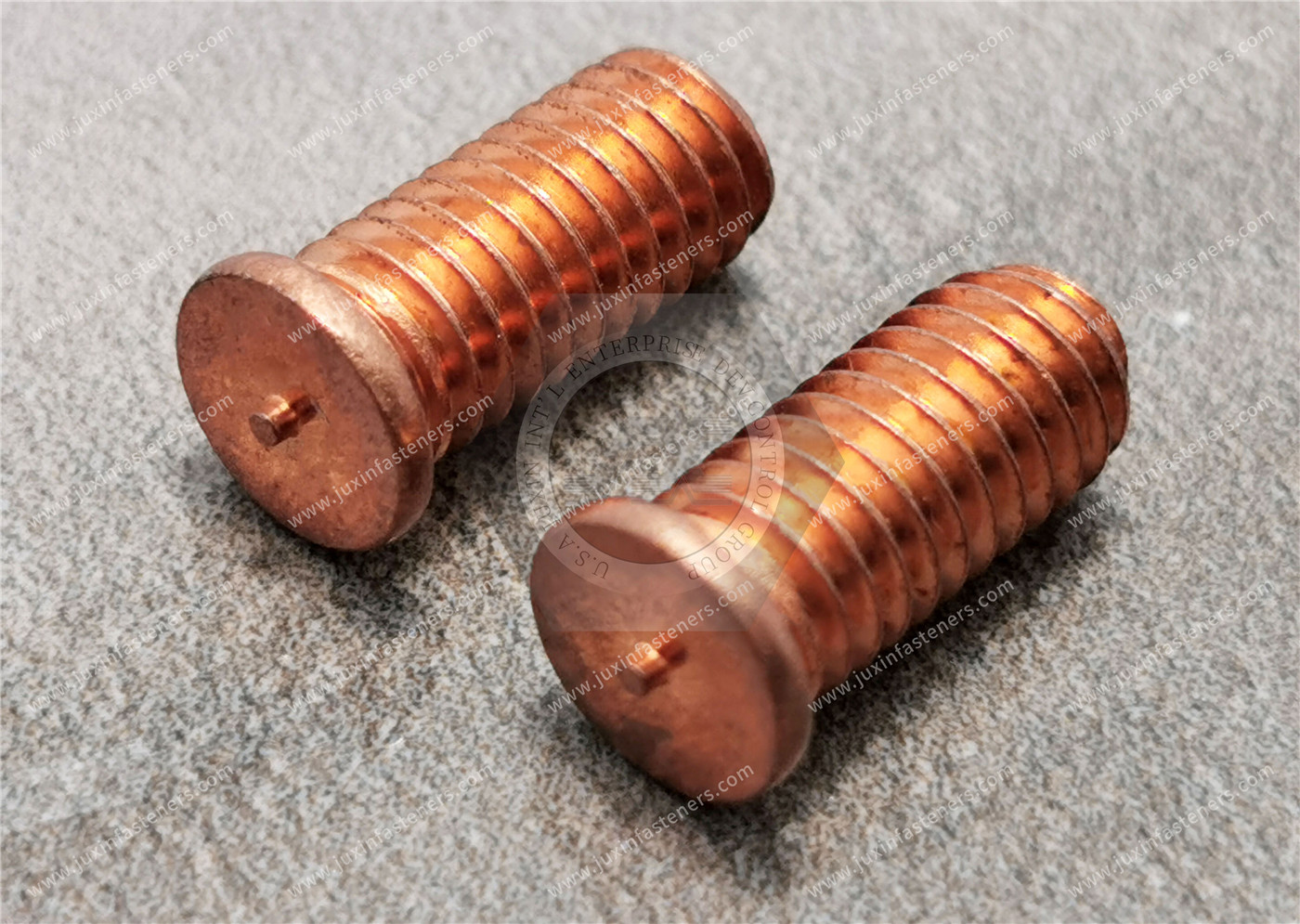 Carbon Steel Stud Welding with Tip Ignition - Threaded Stud - Type PT Carbon Steel Stud Welding with Tip Ignition - Threaded Stud - Type PT
