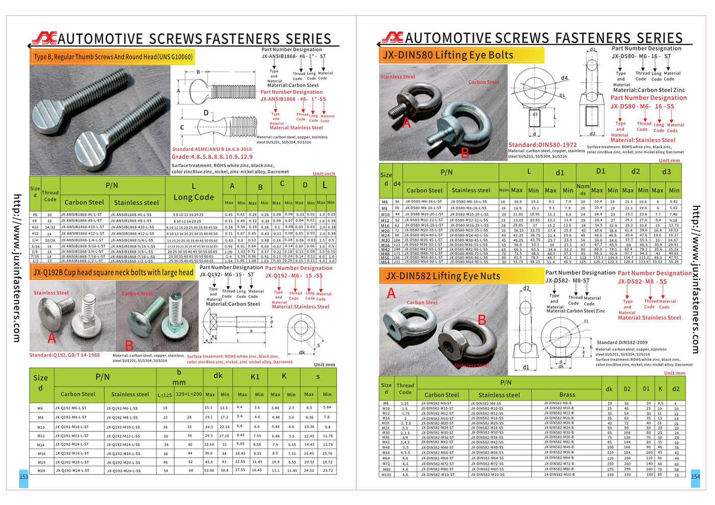 Automotive Screws Fasteners Series Automotive Screws Fasteners Series