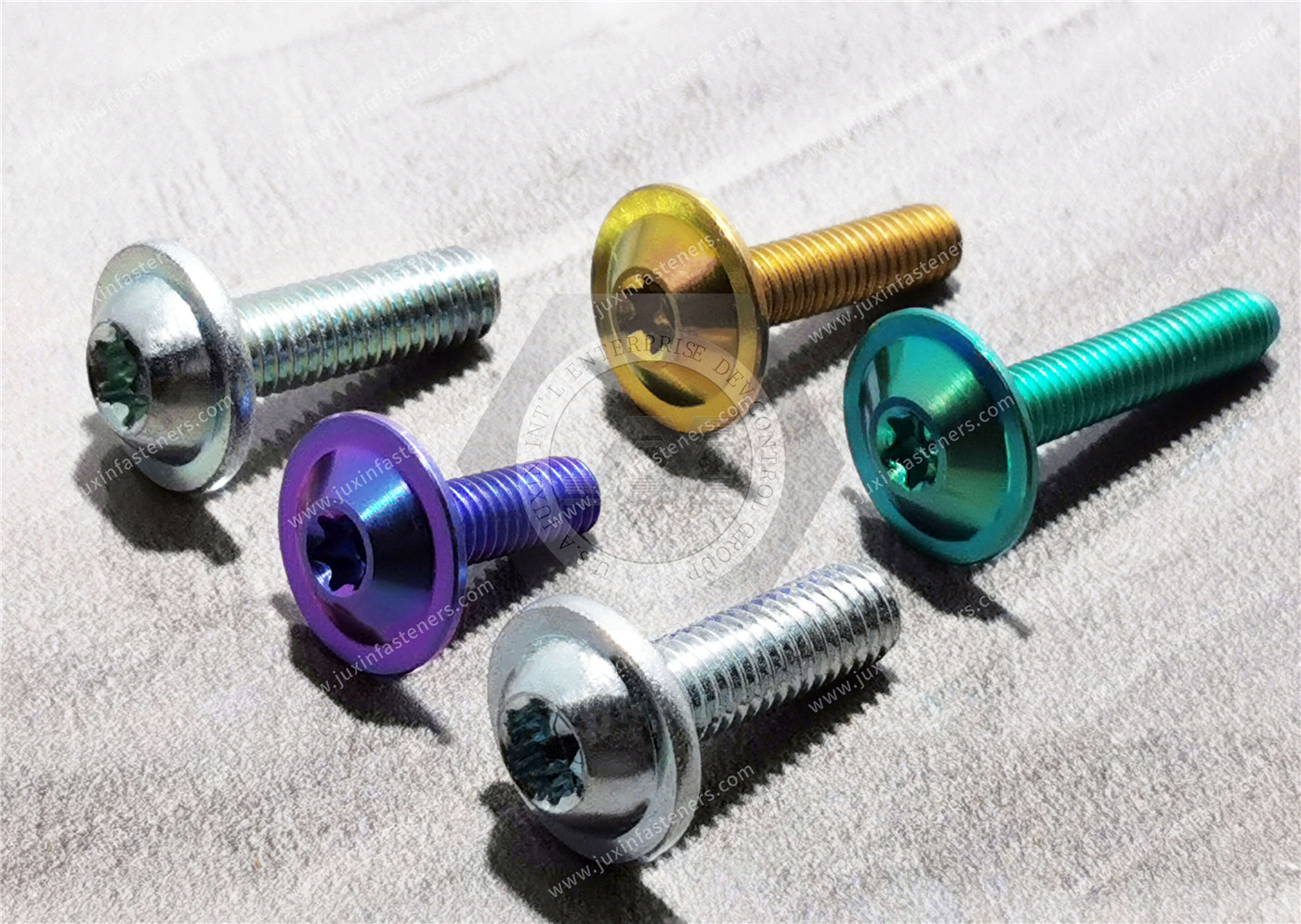 T-type TORX Pan Head with Collar Machine Screws T-type TORX Pan Head with Collar Machine Screws