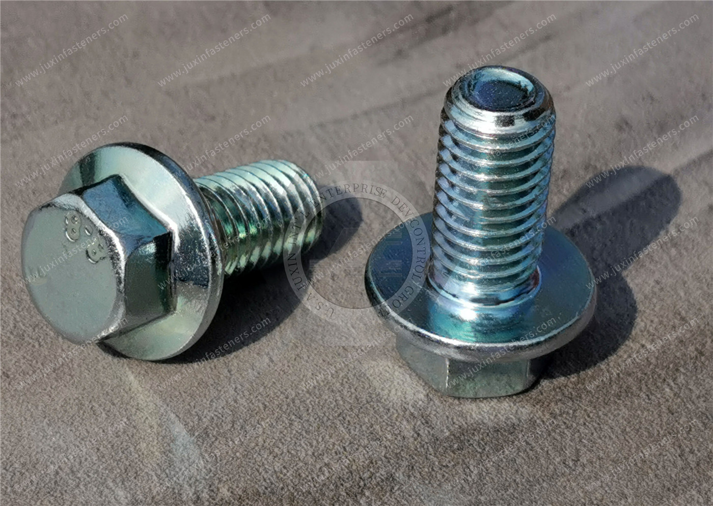 Carbon Steel Hexagon Flange Bolts Carbon Steel Hexagon Flange Bolts