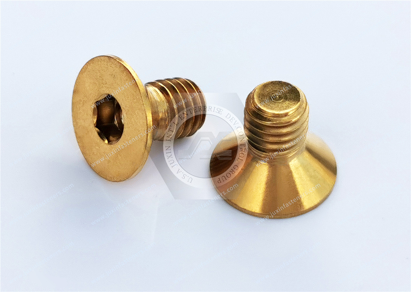 Brass Hex Drive Flat Head Screws Brass Hex Drive Flat Head Screws