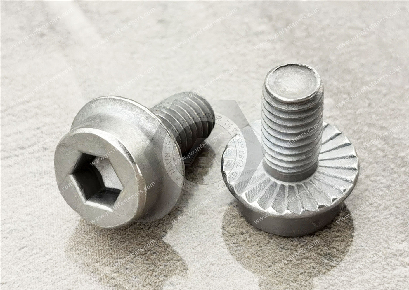 Carbon Steel Serrated-Flange Socket Head Screws,Surface treatment electroplating natural color zinc-nickel alloy Carbon Steel Serrated-Flange Socket Head Screws,Surface treatment electroplating natural color zinc-nickel alloy