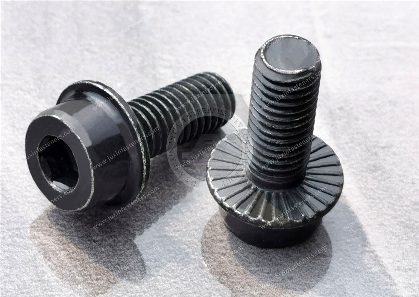 Alloy steel Serrated-Flange Socket Head Screws Alloy steel Serrated-Flange Socket Head Screws