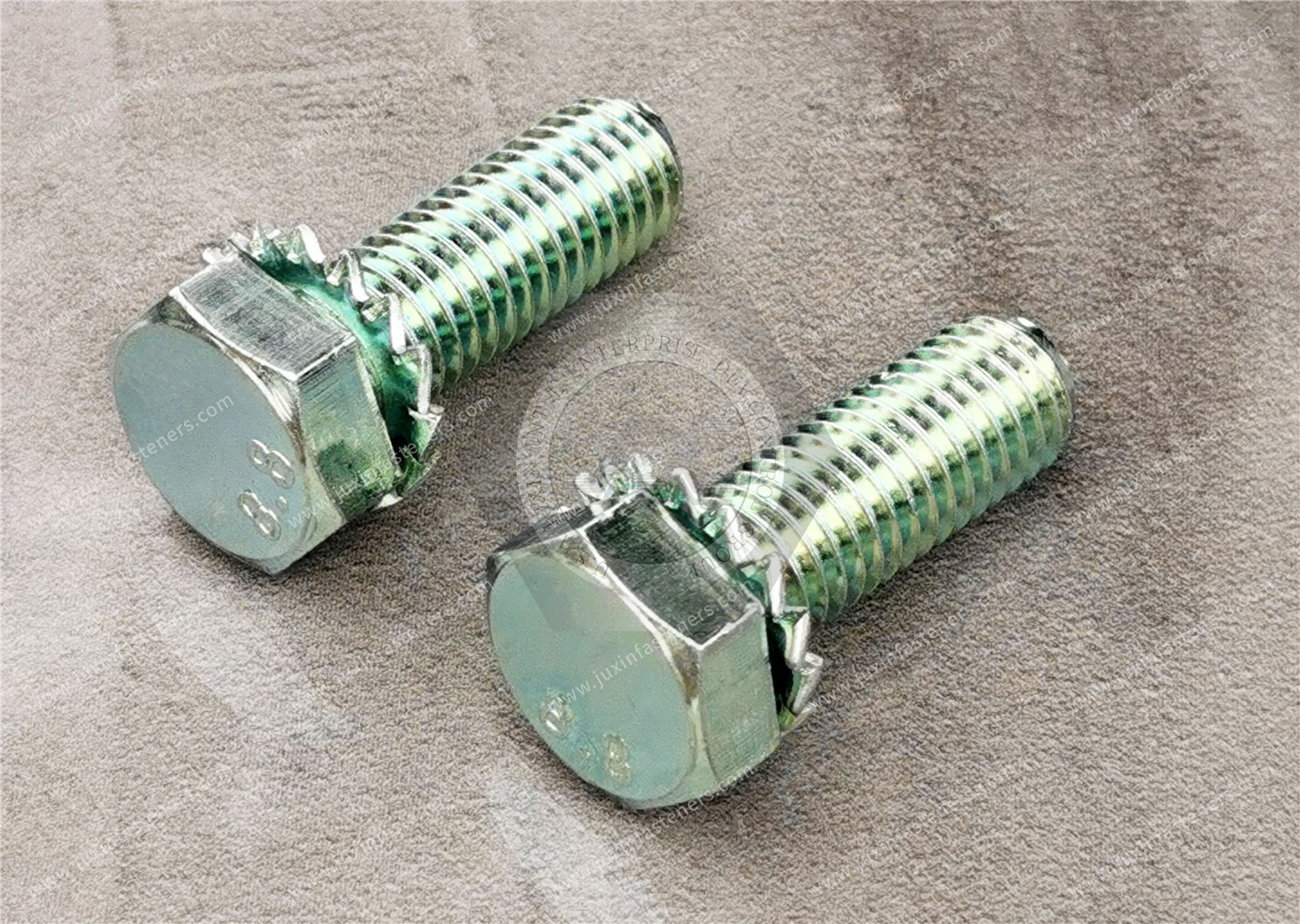 High-Strength Grade 8.8 Steel Hex Head Screws with External Tooth Washer High-Strength Grade 8.8 Steel Hex Head Screws with External Tooth Washer