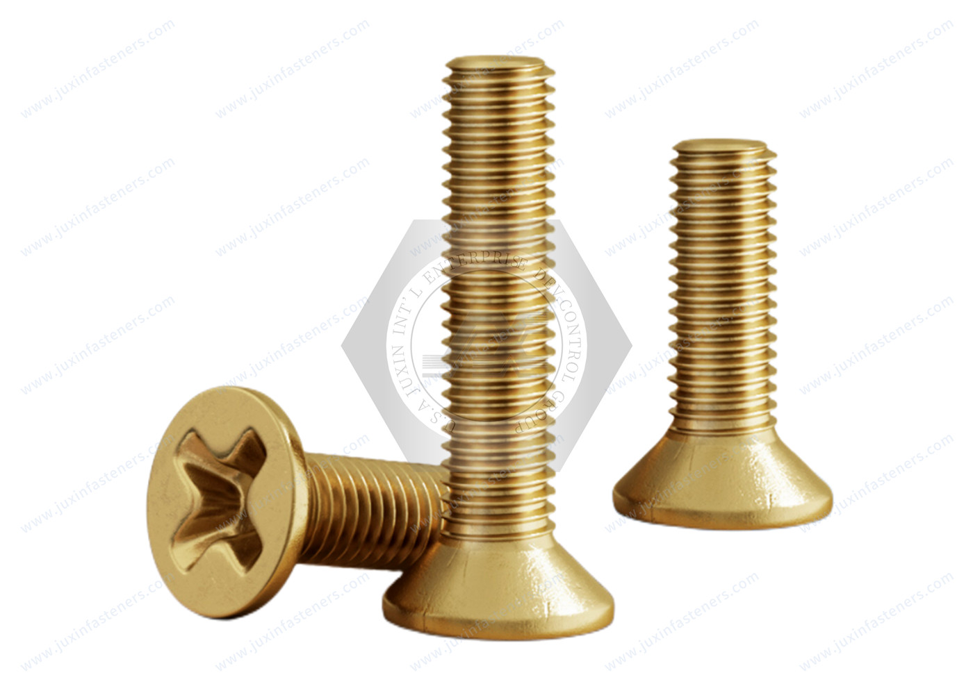Metric Brass Phillips Flat Head Screws Metric Brass Phillips Flat Head Screws