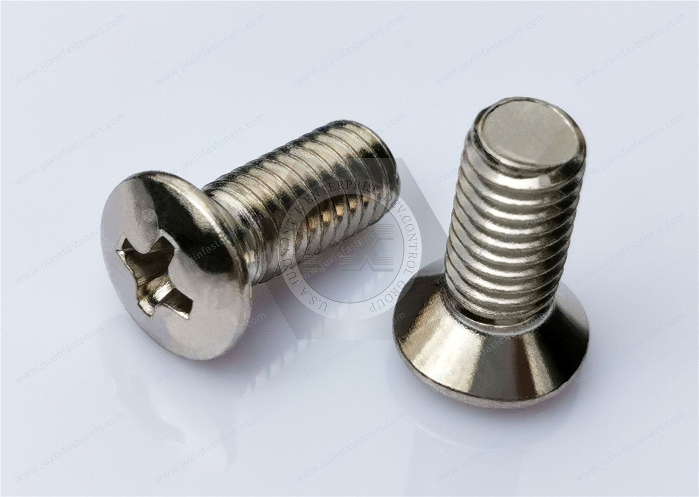 Steel Phillips Half Flat Head Screws Steel Phillips Half Flat Head Screws