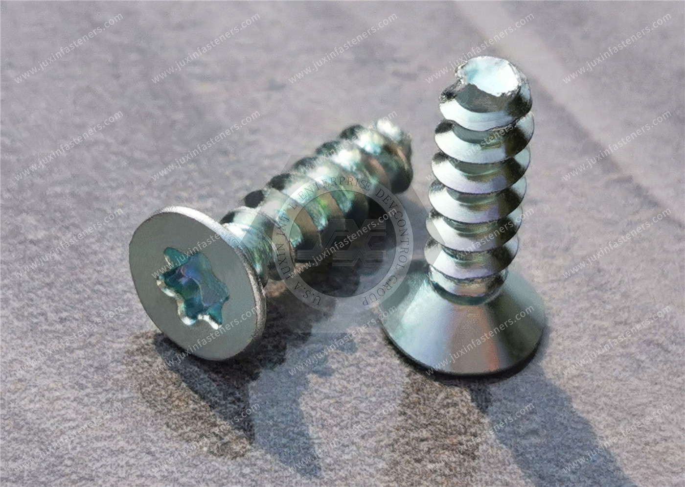 Steel Flat Head Thread-Forming Screws for Plastic F type Steel Flat Head Thread-Forming Screws for Plastic F type