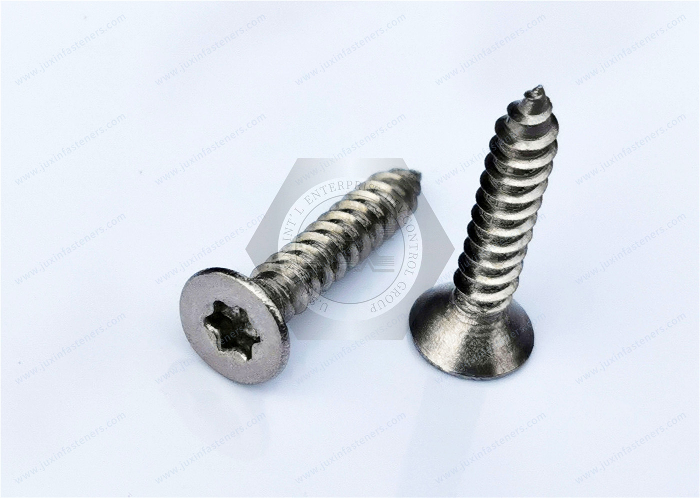 Stainless Steel Flat Head Thread-Forming Screws for Plastic C type and Hexalobular Socket Countersunk Head Tapping Screws Stainless Steel Flat Head Thread-Forming Screws for Plastic C type and Hexalobular Socket Countersunk Head Tapping Screws