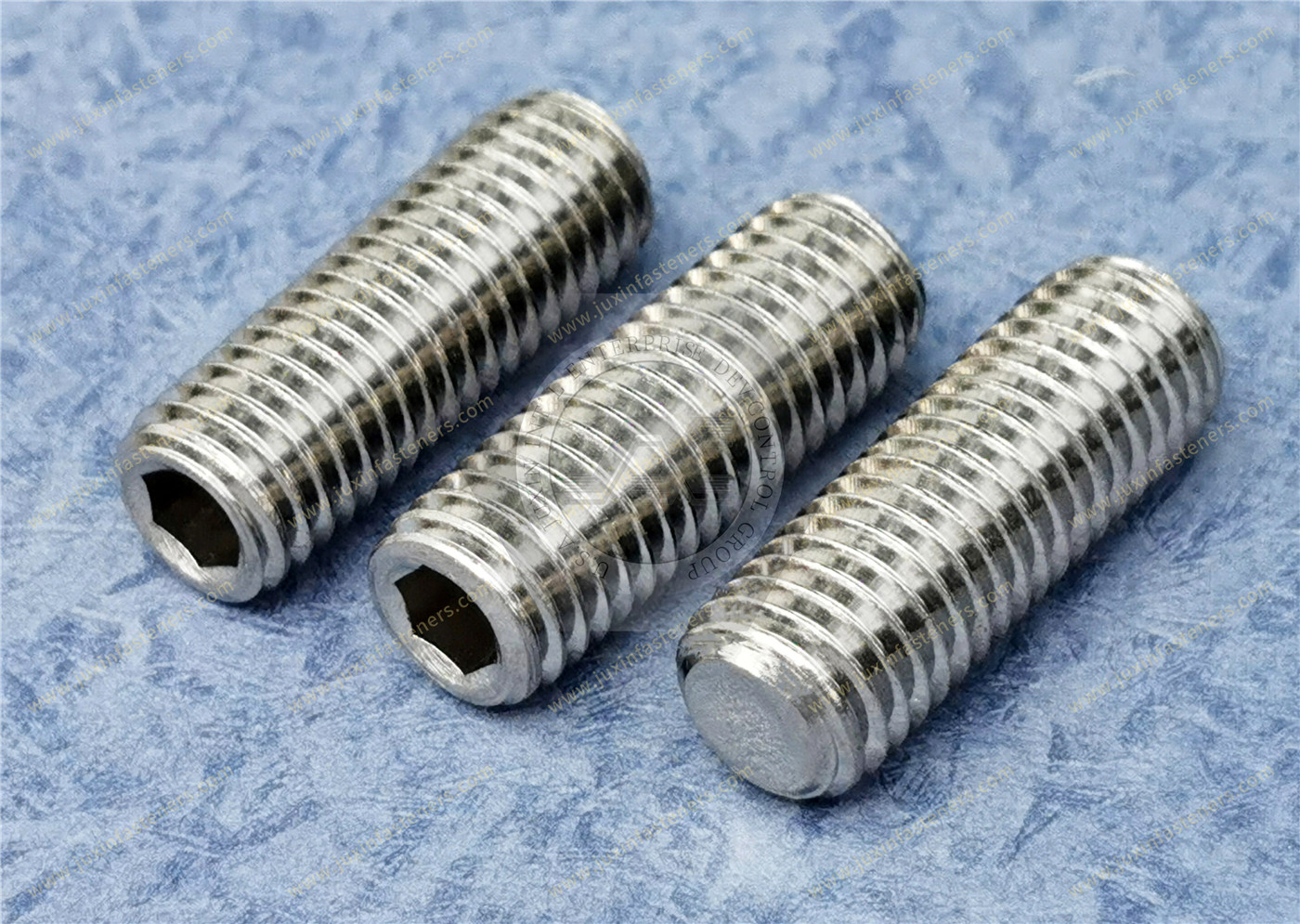 Hexagon Socket Set Screws with Flat Point and Stainless Steel Flat-Tip Set Screws Hexagon Socket Set Screws with Flat Point and Stainless Steel Flat-Tip Set Screws