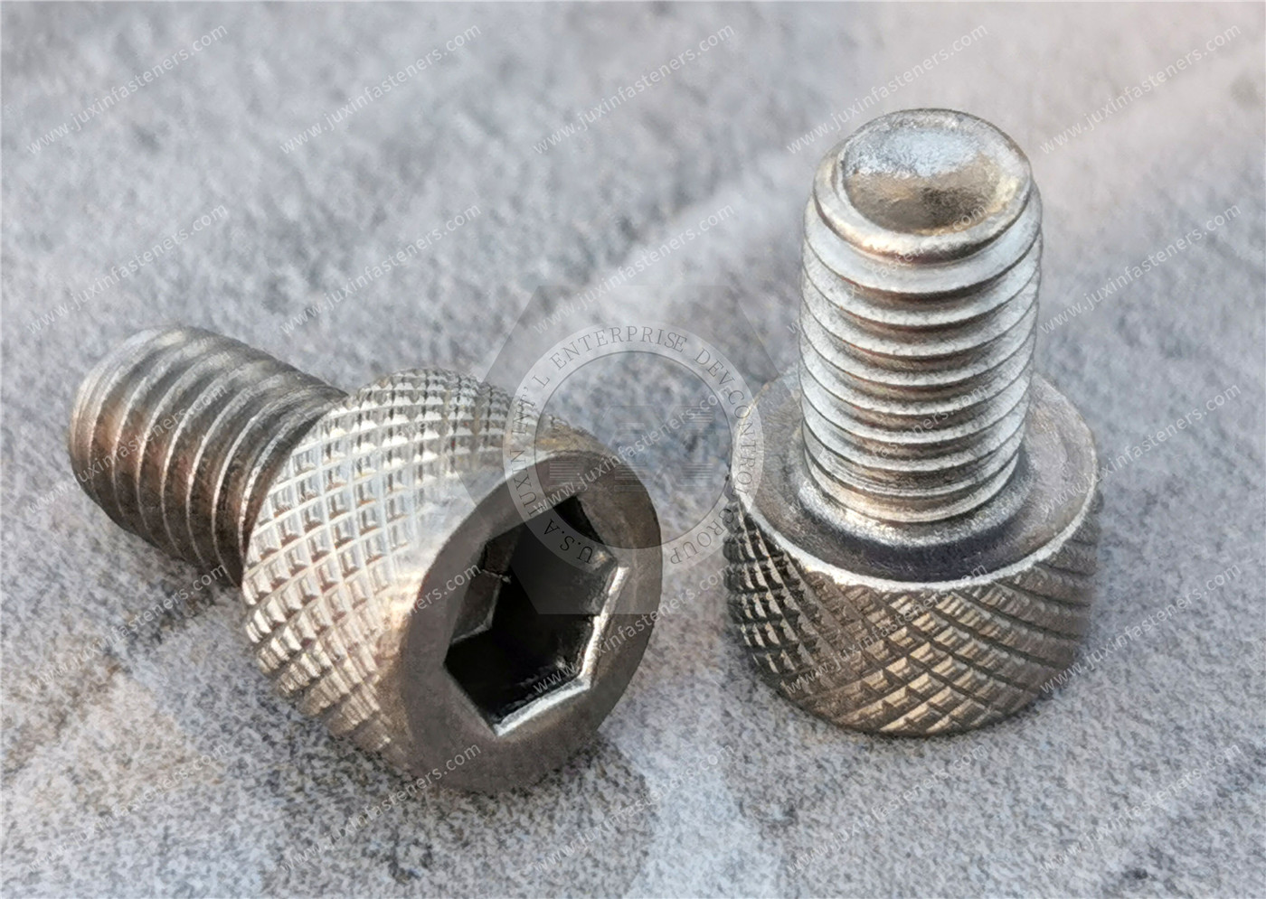 High-Temperature Alloy Steel Socket Knurled texture Head Screws High-Temperature Alloy Steel Socket Knurled texture Head Screws