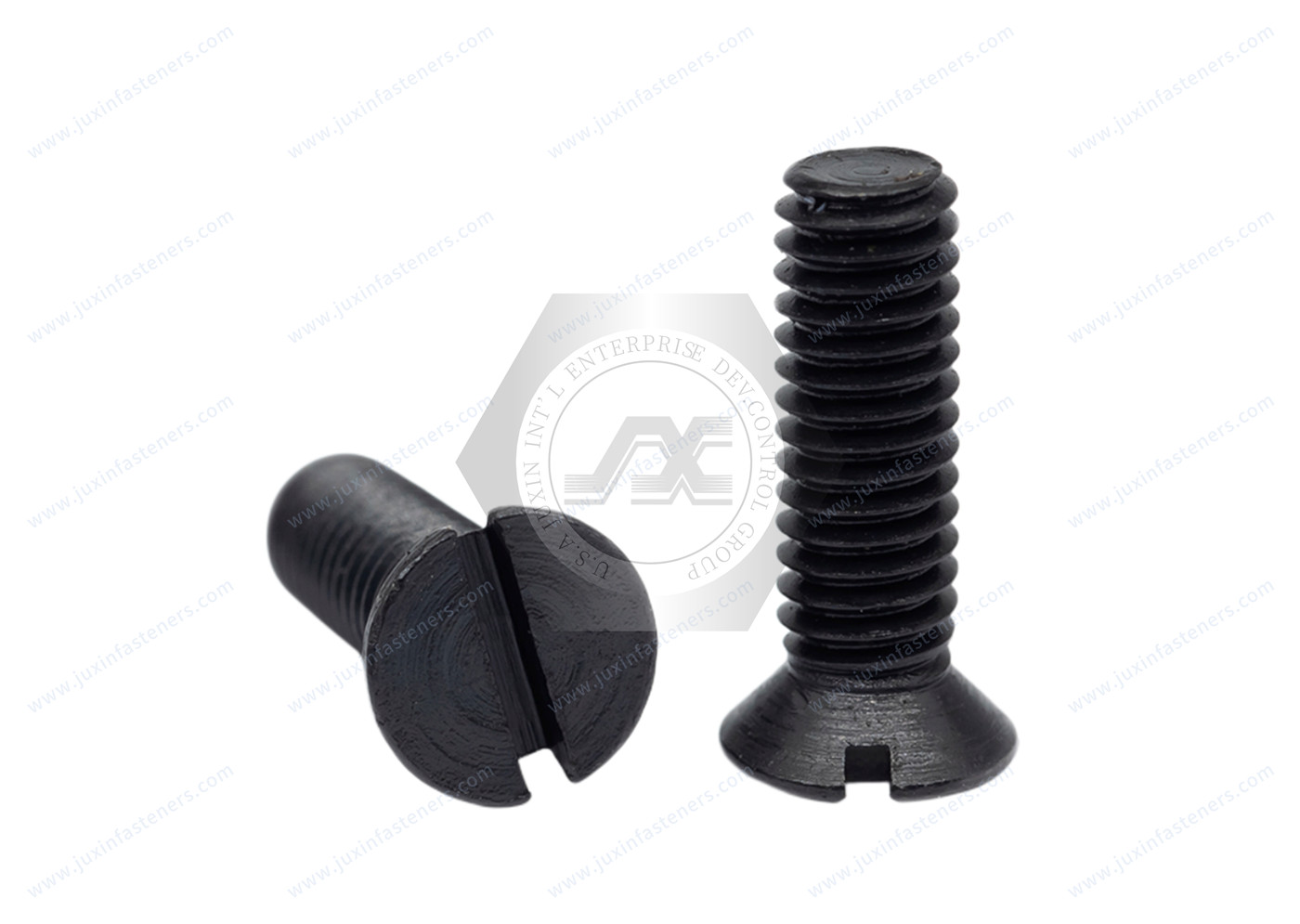 Steel Slotted Flat Head Screws Steel Slotted Flat Head Screws