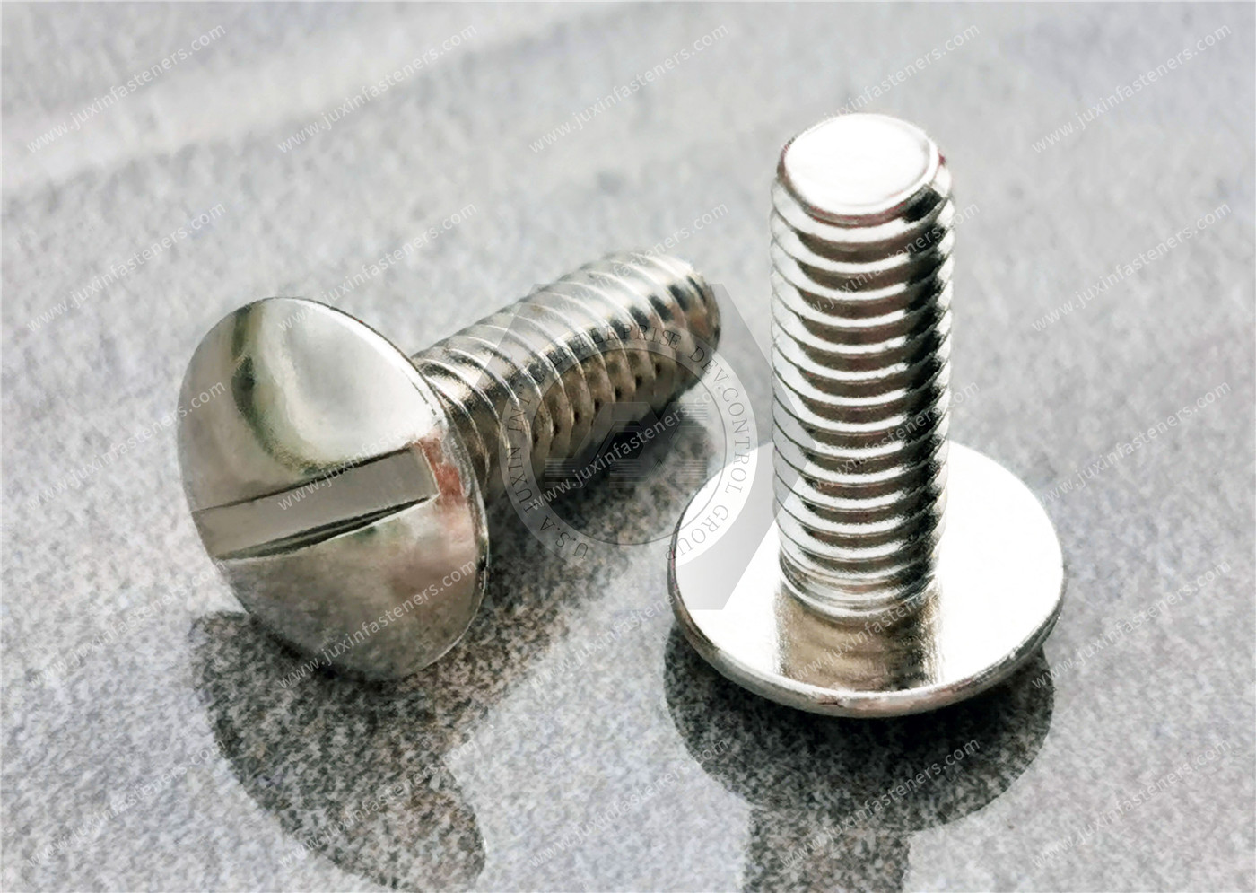 Metric Steel Large Pan Head Slotted Screws Metric Steel Large Pan Head Slotted Screws