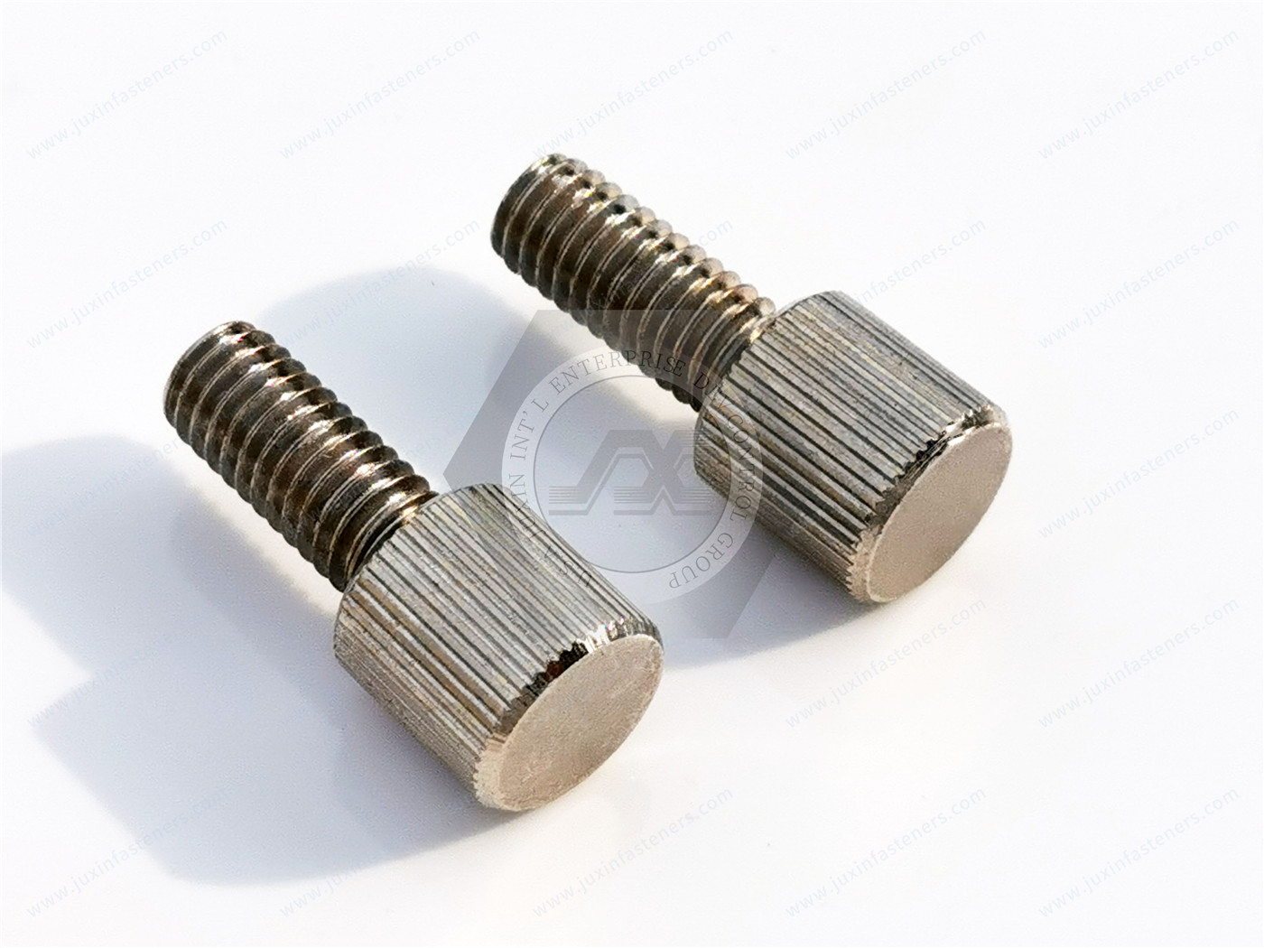 Stainless Steel High-Profile Knurled-Head Thumb Screws Stainless Steel High-Profile Knurled-Head Thumb Screws