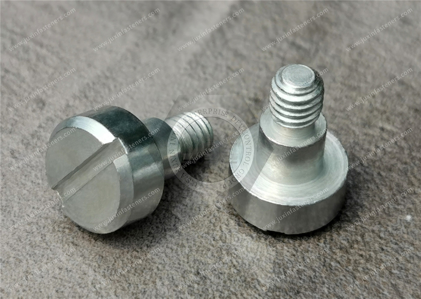 Metric Slotted Low-Profile Steel Shoulder Screws Metric Slotted Low-Profile Steel Shoulder Screws