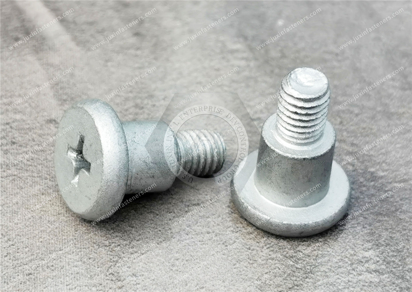 Phillips Flat Head Screw Low-Profile Rounded Head Stepped Screws Phillips Flat Head Screw Low-Profile Rounded Head Stepped Screws