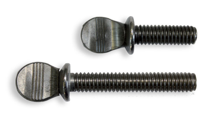 Steel Flanged Spade-Head Thumb Screws Steel Flanged Spade-Head Thumb Screws