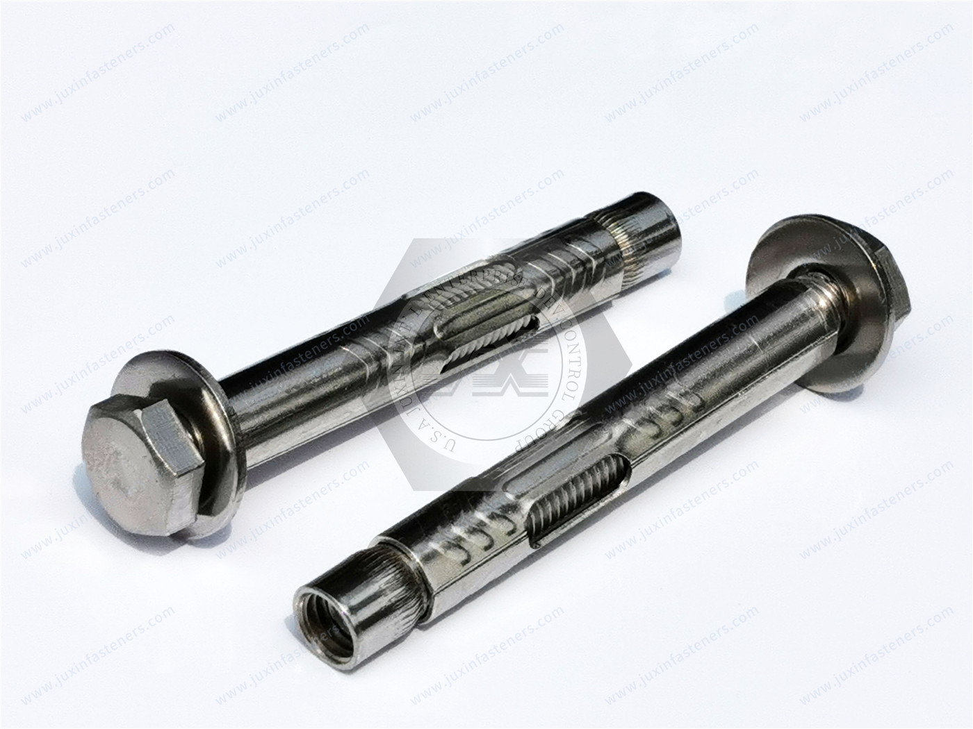 Stainless Steel Stud Anchors with Hex Nut for Block and Brick Stainless Steel Stud Anchors with Hex Nut for Block and Brick