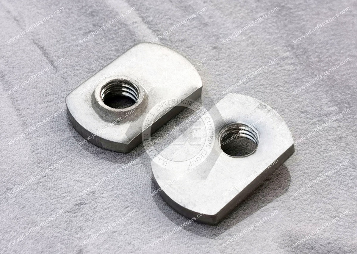 Stainless Steel Offset-Barrel Narrow-Base Weld Nuts Stainless Steel Offset-Barrel Narrow-Base Weld Nuts