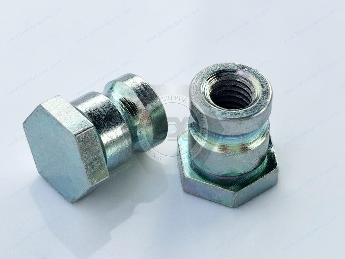 JX-21JG260-D8-D12.68-H9.5-B, Steel Heat-Set Inserts for Plastic JX-21JG260-D8-D12.68-H9.5-B, Steel Heat-Set Inserts for Plastic