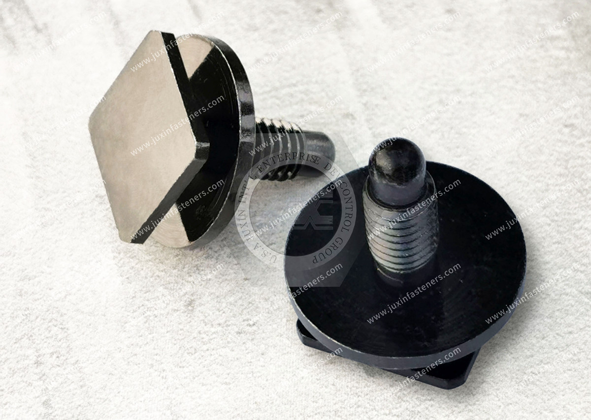 JX-21QJG382-M6-15-ST, CNC carbon steel machined auto parts used in the automotive industry to manufacture the tail part, surface treatment electroplating environmental protection ROHS black zinc JX-21QJG382-M6-15-ST, CNC carbon steel machined auto parts used in the automotive industry to manufacture the tail part, surface treatment electroplating environmental protection ROHS black zinc